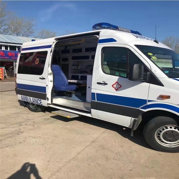 六合私人长途救护车出租转院回家